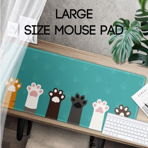 Computer Mouse Pad Non Slip Rubber Bottom Large Size Mouse Mat Decorate Your Desk Fit for Gamer/Home/Office