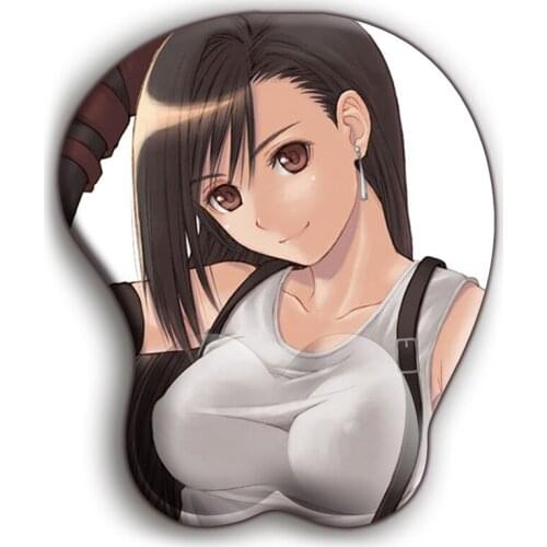 Creative Japanese Anime Cartoon 3D Sexy Mouse Pad Silicone Wristbands Mice Mousepad Wrist Rest Support