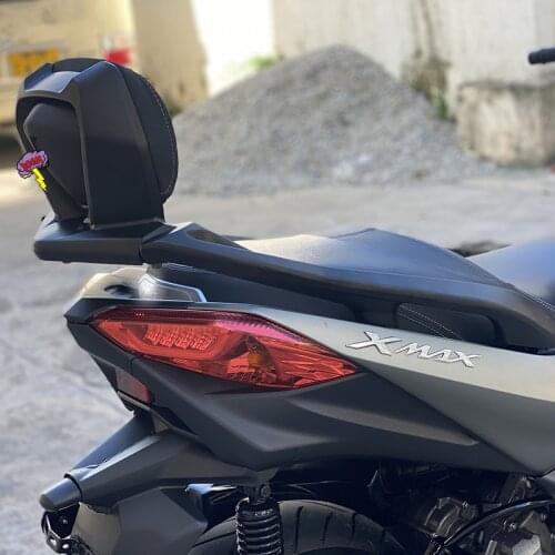 Modified motorcycle XMAX300 CNC aluminum alloy rear bracket rack Luggage Tool Box Case Tail Trunk Cargo Holder Shelf for xmax