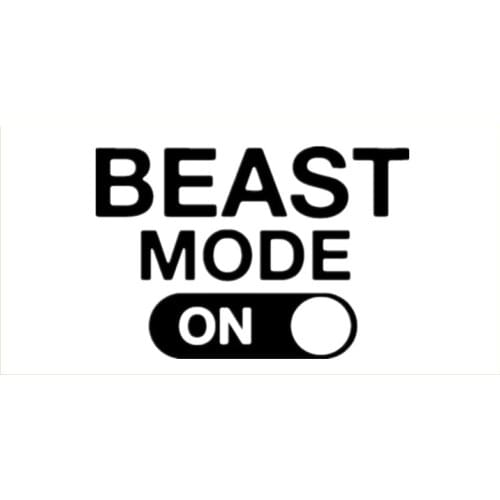 Trendy Beast Mode On Adult Gym Microfiber Sports Towel White Body Building Train Towels Absorbent Fitness Gifts cm