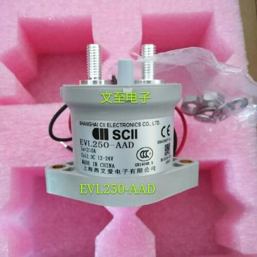 New original SCII Siai HVDC relay contactor EVL250-AAD/250A/12-24V