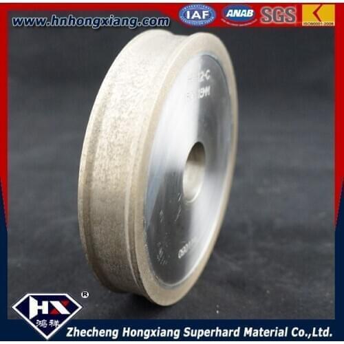 Parallel wheel 200*22*5mm diamond trapezoid grinding wheel for special glass edge