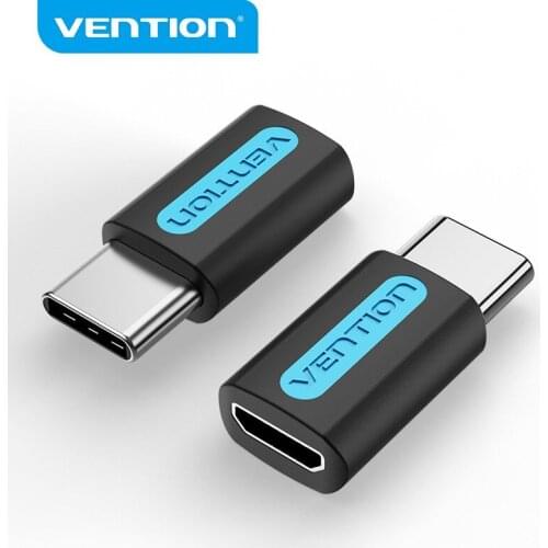 Vention Type C to Micro USB Adapter Type C Male to Micro USB Female Converter for Mobile Phone