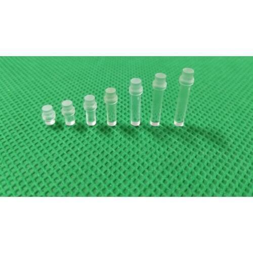 100PC Clear color 2.54MM-21.1MM LIGHT PIPE FOR 3MM Led Diode LED Tube Lampshade Replace PLP1 Flat head light