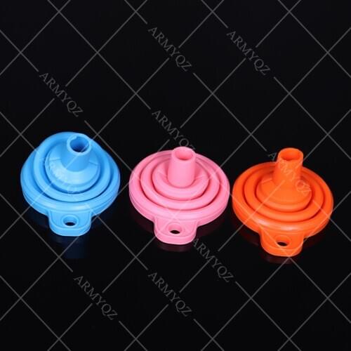 Special Offer Foldable Silicone Funnel Convenient For Diamond Painting Tool Rhinestone Container Diamond Embroidery Accessories