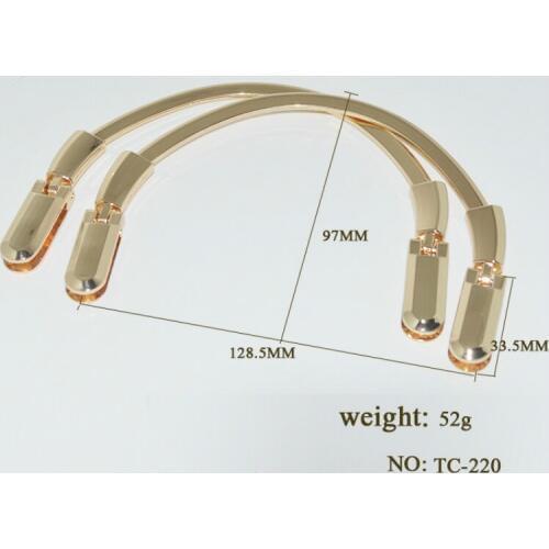 10 pairs / lot DIY Replacement Bag Straps Bag Handle Detachable Shoulder Bags Handbag Strap Bag Accessories Parts Short Strap