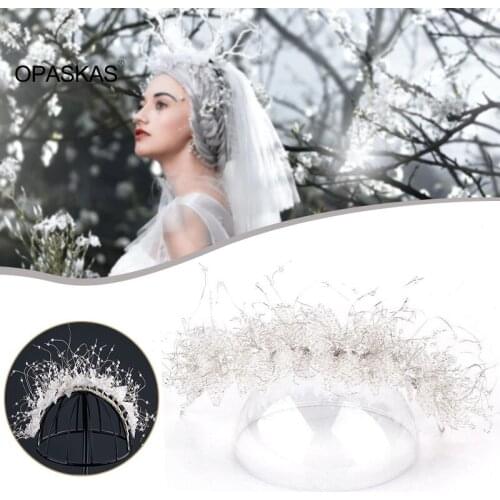 Wedding Headband Beautiful Wedding Tiaras HairDecorative Accessories for Prom Birthday Costume Party VL