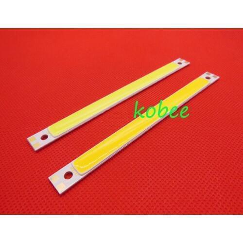 Highlight LED Light Strip 120MM*10MM 10W 3000K COB Super 1050lm Warm White Lights Strips Lamps 10PCS/LOT