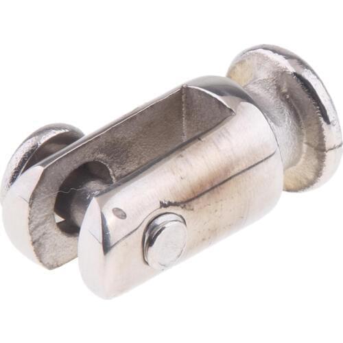 Universal Bimini Top Deck Hinge Mount - Marine Boat Fitting Hardware 316 Stainless Steel (32 x 15mm / 1.3 x 0.6 inch)