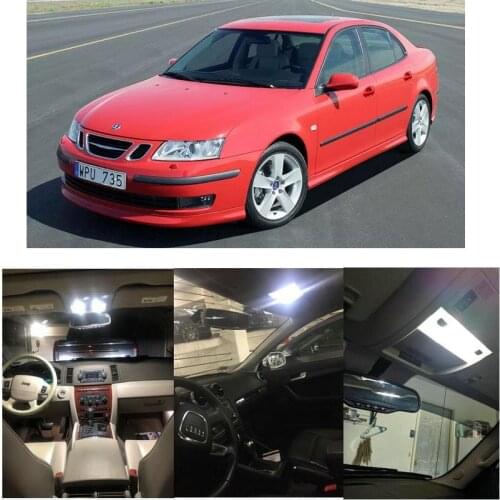 Interior Led lights For 2006 Saab 9-3 9-5 Car Accessories