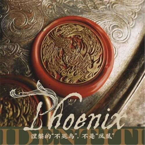 Custom DIY Dragon Heads Phoenix Stamp Head Eagle Wings Wax Seal Totem Stamps Postage Journal Wedding Date Gifts Envelope