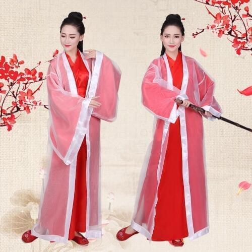 Hanfu Ancient Chinese Costume Women Traditional Chinese Dance Costumes Female Hanfu Outfit Stage Dress Folk Dance Costume