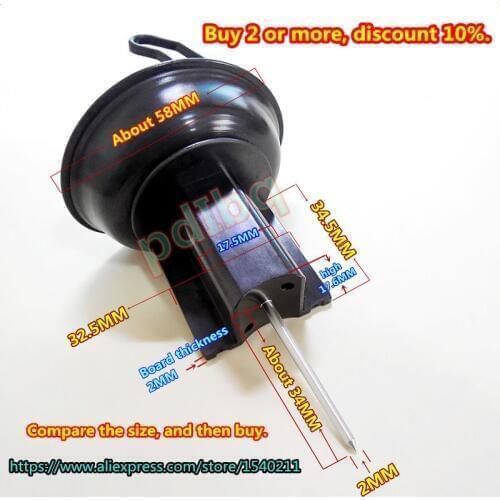 1PCS $ 12)HMHonda CB400 VTEC Motorbike Keihin carburetor vacuum diaphragm plunger assembly (configured Jet needle)