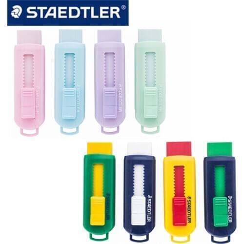 1pcs STAEDTLER 525 PS1P-S Professional Drawing Telescopic Push-pull Replaceable Core Eraser Macarons Eraser