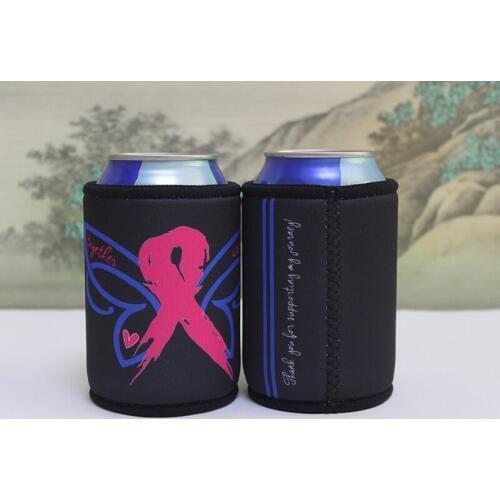 200pcs Custom Logo Neoprene Stubby Holder With Customer Design Beer Bottle Can Cooler Picnic Bag Sleeve Wedding Cooler Gifts