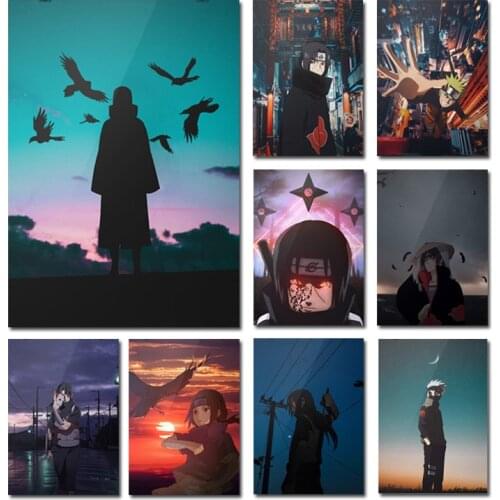 Naruto Printable Anime Poster Wall Art Decoration Canvas Painting Living Room Baby Childrens Bedroom Decor Boy Gift Cudros