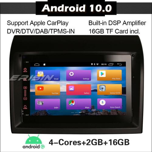 3074 Car stereo for Fiat Citroen Jumper Peugeot Boxer DAB+OBD Android 10.0 DSP Carplay GPS Car Radio Autoradio 1 DIN