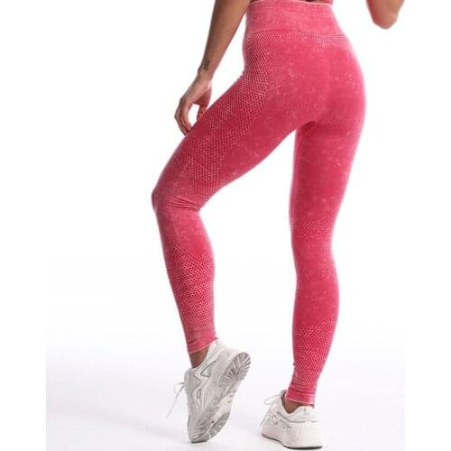 Seamless Knitted WomenYoga Pants Sport High Waist Push Up Sportswear Fitness Quick Drying Leggings Outdoor Gym Running Leggings