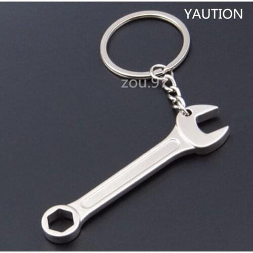 Mini Creative Key Chain Ring Keyring Metal Keychain Gift Tool wrench