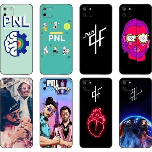 Black tpu Case For OPPO Realme C11 C20 C21 Case Back Cover Bumper Lavaza k105 pnl rapper