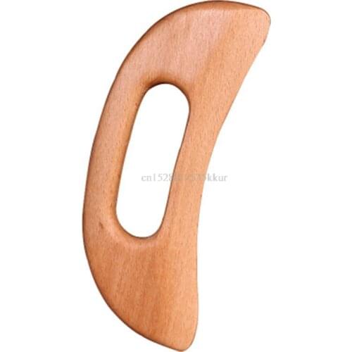 Wooden Guasha Muscle Fascia Scraper Massager Loosening Meridian Brain Tendon Leg Back Scraping Massage Body Health Care Tool