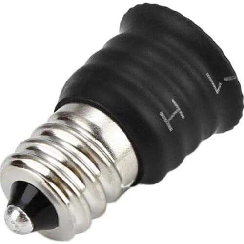 1Pc New E12 To E14 LED Bulb Lamp Holder dapter Socket Converter Light Base Candelabra Base Socket LED Light Bulb Lamp Adapter