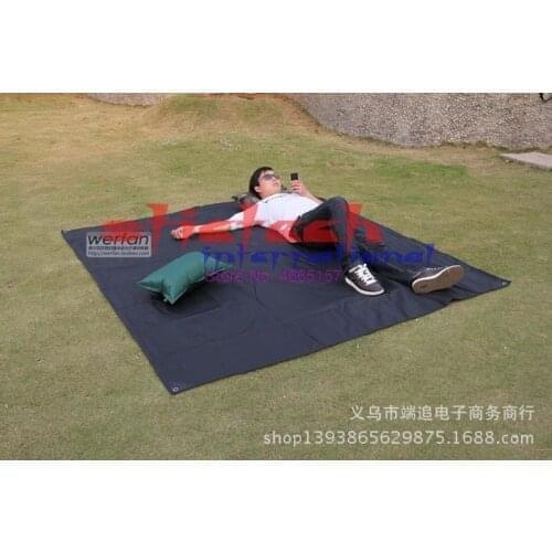 By dhl or ems 100pcs Water Resistant Camping Mat Foldable Moisture-proof Pad Waterproof Large Mat Mattress Blanket