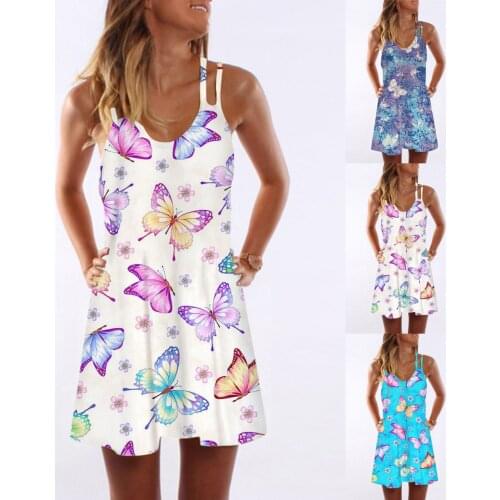 JAYCOSIN Plus Size Summer Dresses