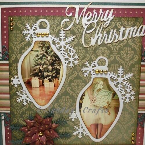 L-Sunday Crafts Die Cuts Lantern Christmas Metal Cutting Dies Stencils Scrapbooking Embossing Paper Cardmaking Craft Decor