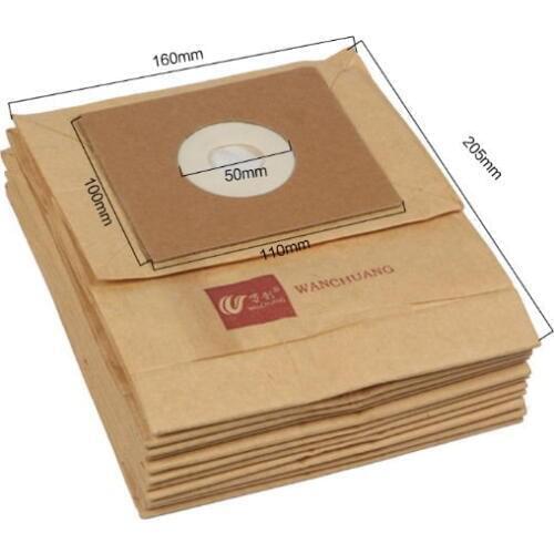 20PCS Dust Bags and Paper Bags + 2PCS Filter Cotton Vacuum Cleaner Accessories For QW12t-607 QZ11A QZ11C FC8334 etc