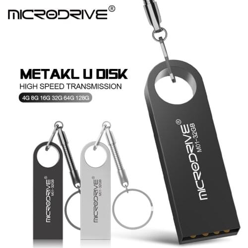 USB Flash Drive metal pendrive 64GB 8GB 4GB 16GB 32GB 128GB mini usb key memory stick usb2.0 flash disk