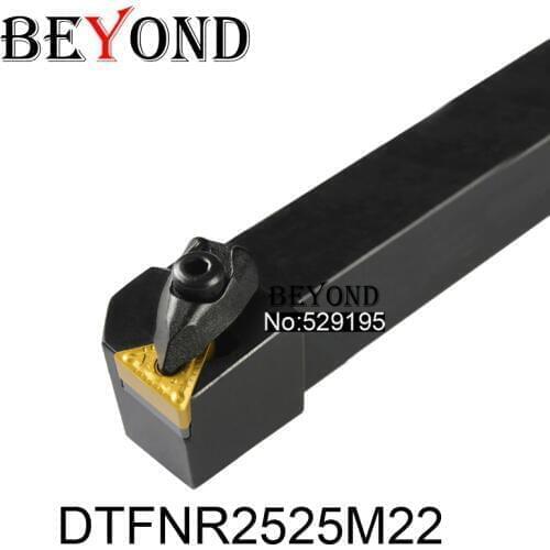 BEYOND 25*25 DTFNR2525M22 DTFNL2525M22 DTFNR DTFNL External Turning Tool Holder Carbide Insert TNMG CNC Boring Bar Lathe Tools