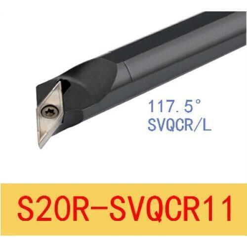 S20R-SVQCR11/ S20R-SVQCL11 ,117.5 degrees internal turning tool , Lathe Tool boring bar, CNC Turning Tool , Tool Lathe Machine