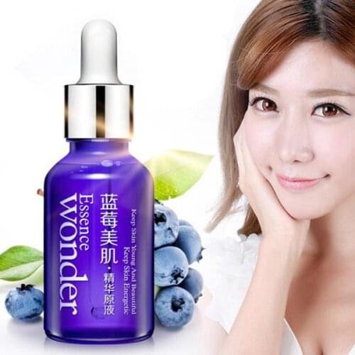15ml BIOAQUA Blueberry Wonder Essence Moisturizing Whitening Nourishing Oil-control Depth ReplenishmentFace Serum Skin Care