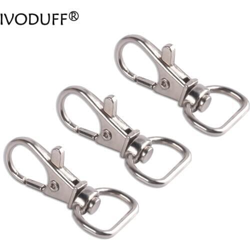 15mm Metal Snap Hook Mini Bag Hook For Leather Strap Dog Hook For Making Purse