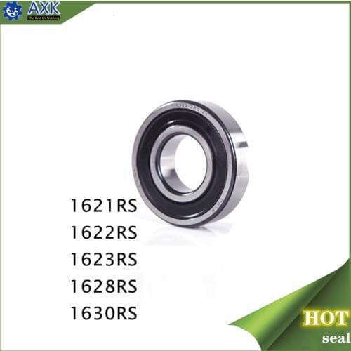 1621 2RS 1622RS 1623RS 1628RS 1630RS ABEC-1 (10PCS) 1/2"x1 3/8"x7/16" inch Ball Bearings 12.7mm x 34.925mm x 11.112mm 1621RS