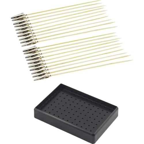 20x Alligator Clip Airbrushes Holder Model Base Desk Base with