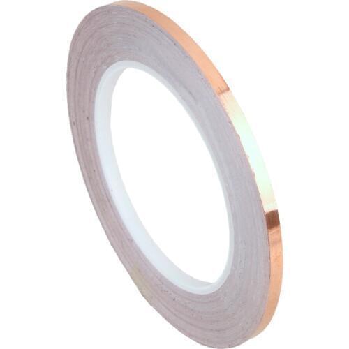 30Metre x 5mm Adhesive Copper Foil Tape Protect Pot Plant Stop Slug Snail Garden