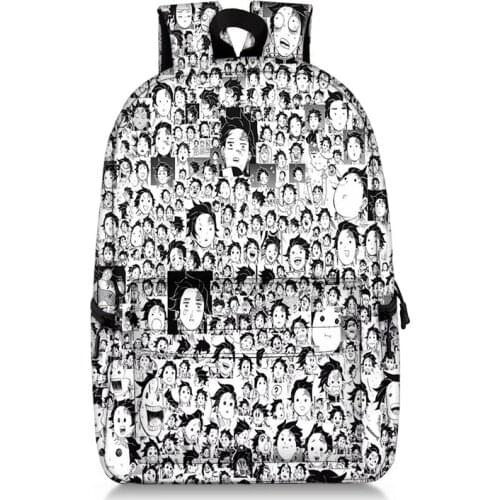 Anime Demon Slayer Kimetsu No Yaiba Cosplay Backpack Tanjirou Nezuko Travel Bags Zenitsu Giyuu Funny School Bags For Girls CS384