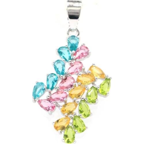 39x21mm SheCrown Dragonfly Shape Created Purple Amethyst White CZ For Ladies Daily Wear Silver Pendant