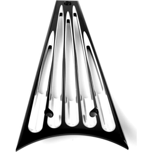 Black Billet Shallow Cut Frame Grill Fit For Harley Touring Street Glide FLHT 2009-2013