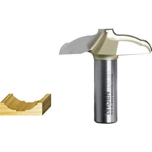 Cove Groove Woodworking Tool Arden Router Bit - 1/2*1 -25.4mm " Shank - Arden A1826018