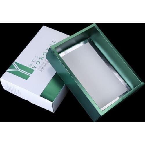 Customized design professonal paper box packaging with logo printing Paper flat pack self fold gift boxes ---DH10081