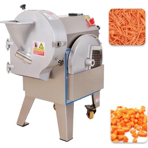 Commercial Vegetable Dicing Machine Potato Shredder Radish Slicer Multi-Function Cutter Cucumber Diced Maker