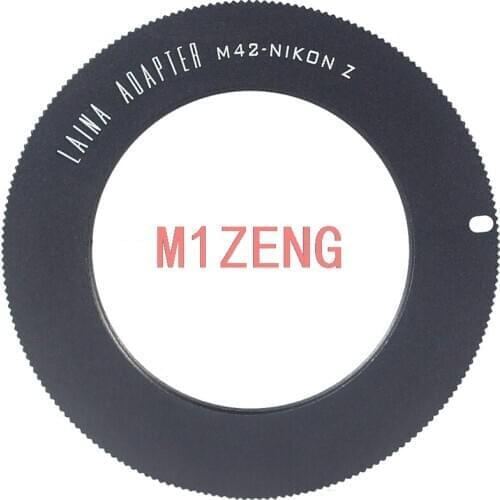 M42-NZ 1mm dual purpose Adapter ring for m42 42mm lens to nikon Z mount Z6 Z7 z50 N/Z Camera body