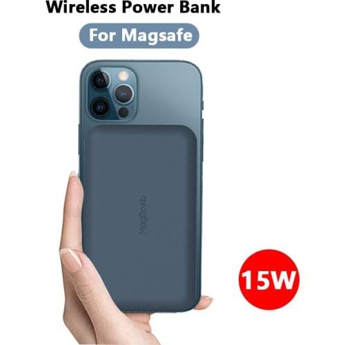 For Magsafe 12 12Pro 12pro Max xiaomi Magnetic wireless charging mobile power iphone external auxiliary battery magnet charger