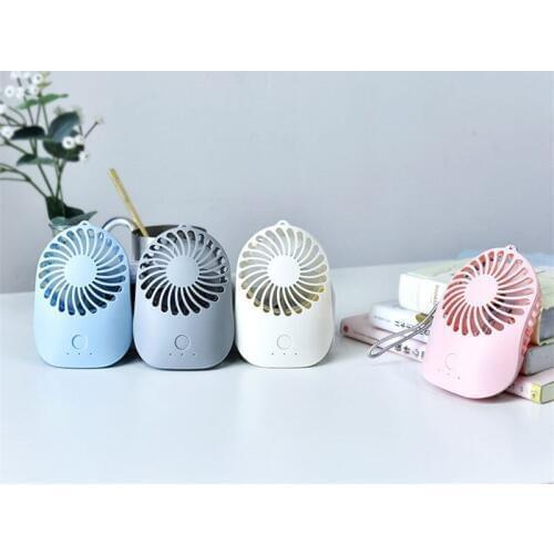 Mini Travel Fan Portable USB fan Pocket Mouse Charging Fan Ultra-quiet Handheld Colorful Fans For Travel Home Office