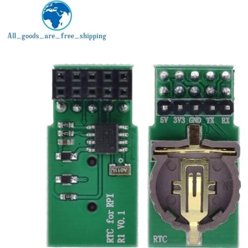 TZT Raspberry Pi RTC module DS1307 IO Pin Connect Compatible With Raspberry Pi 3B Pi 3B