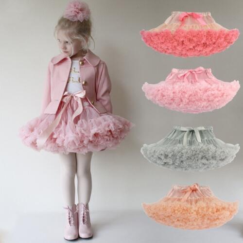 Nicoevaropa Fluffy Skirts For Girls