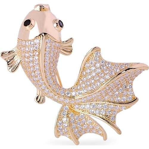 Золотые броши на одежду Остров жемчуга China At AliExpress